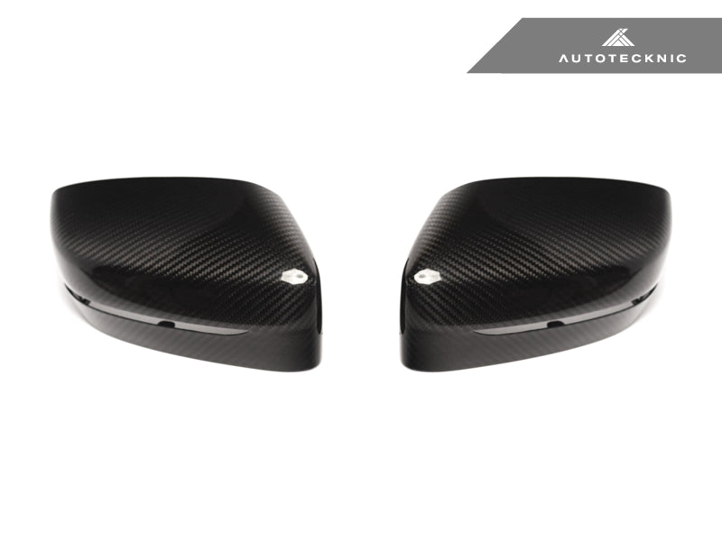 AutoTecknic Replacement Version II Dry Carbon Mirror Covers - BMW G30 5-Series | G32 6-Series GT | G11 7-Series