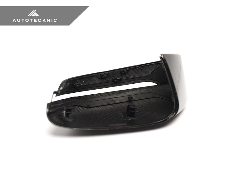 AutoTecknic Replacement Version II Dry Carbon Mirror Covers - BMW G30 5-Series | G32 6-Series GT | G11 7-Series