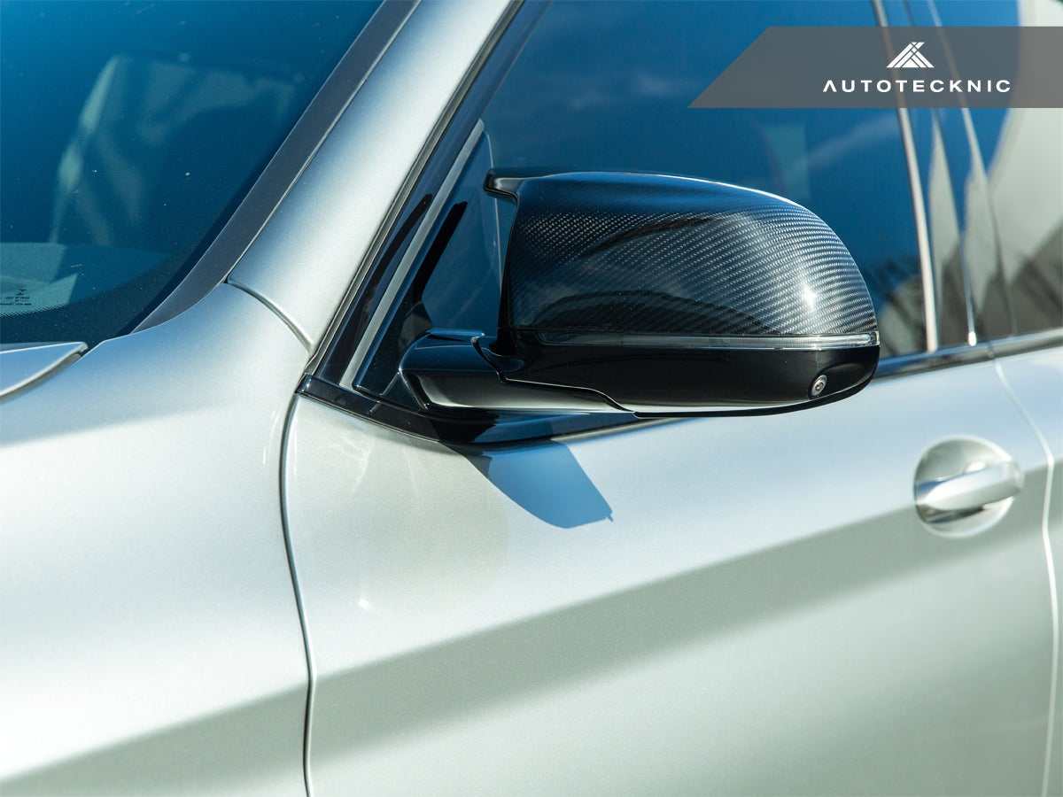 AutoTecknic Replacement Dry Carbon Mirror Covers - BMW G07 X7 M60I