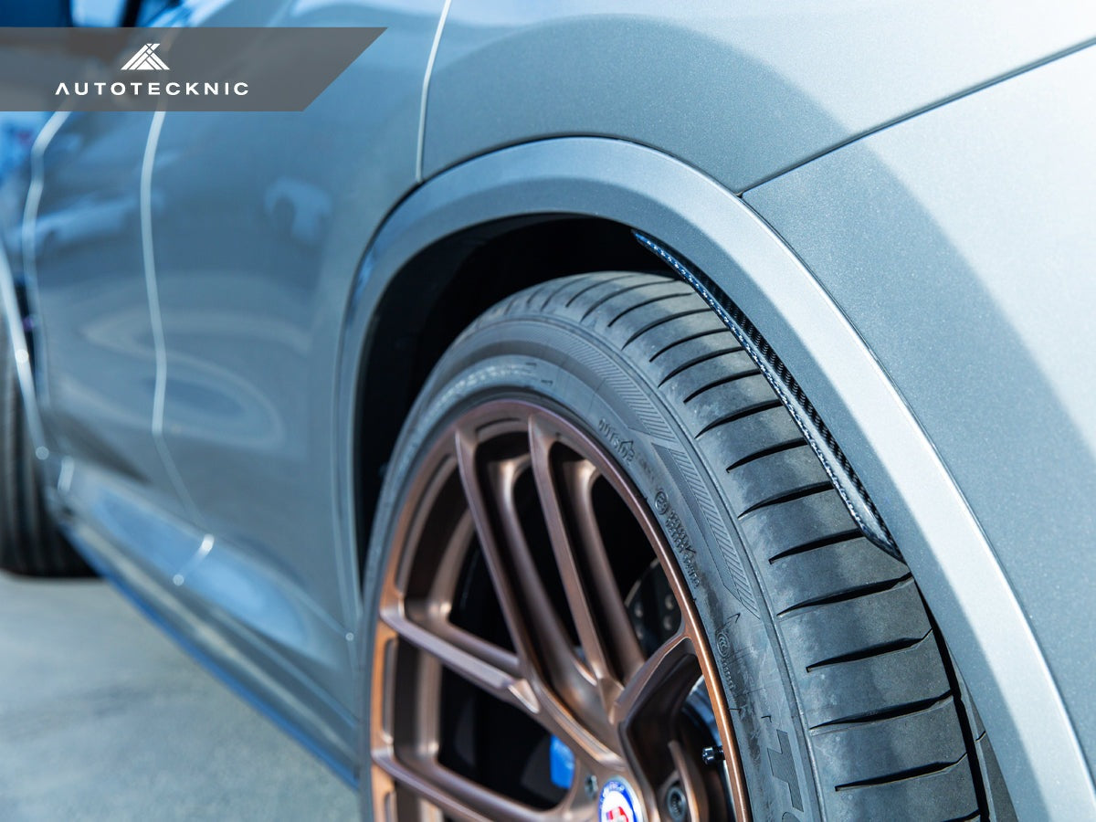 AutoTecknic Carbon Fiber Rear Splash Guards - BMW F97 X3M | G01 X3