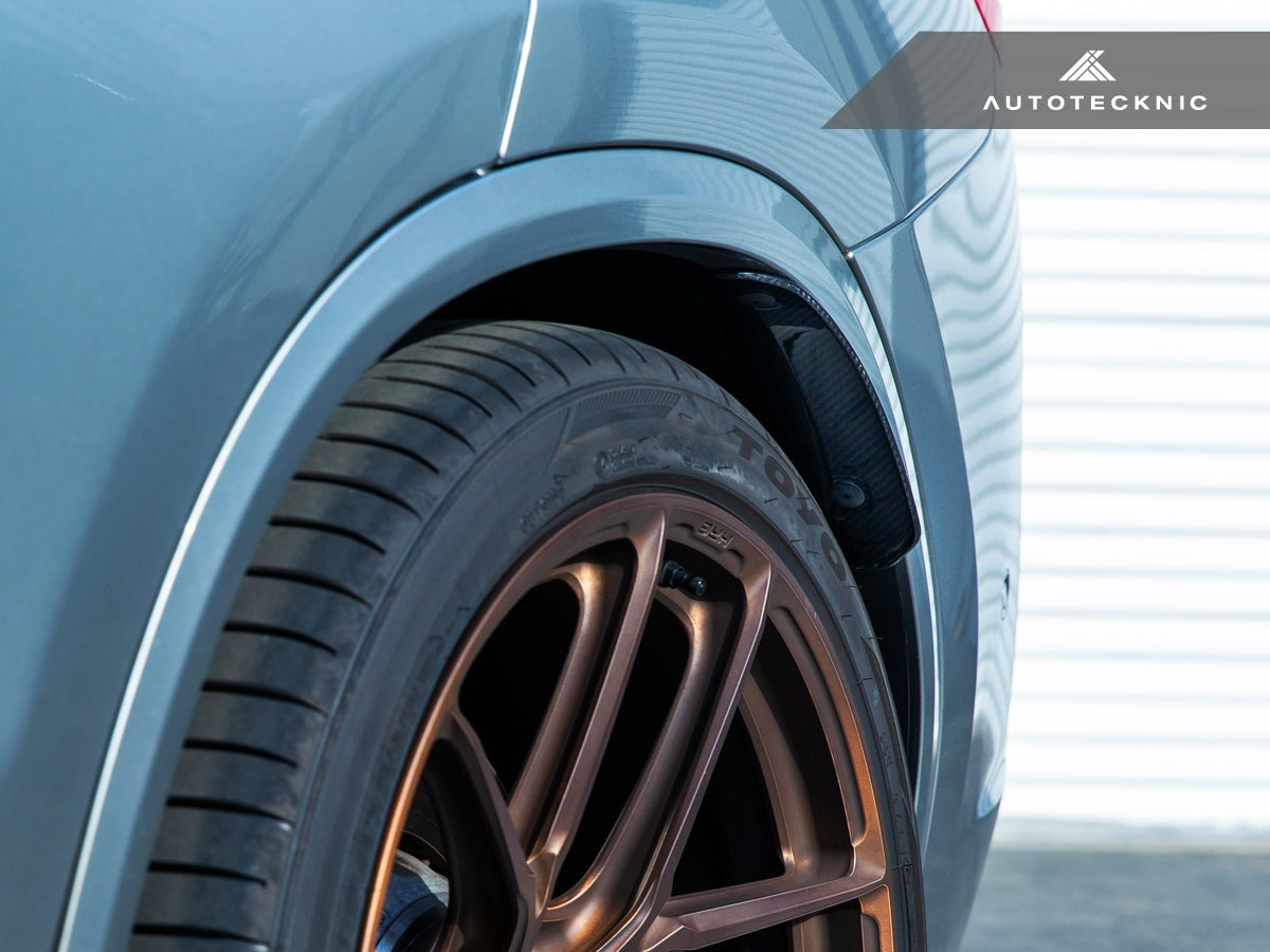 AutoTecknic Carbon Fiber Rear Splash Guards - BMW F97 X3M | G01 X3