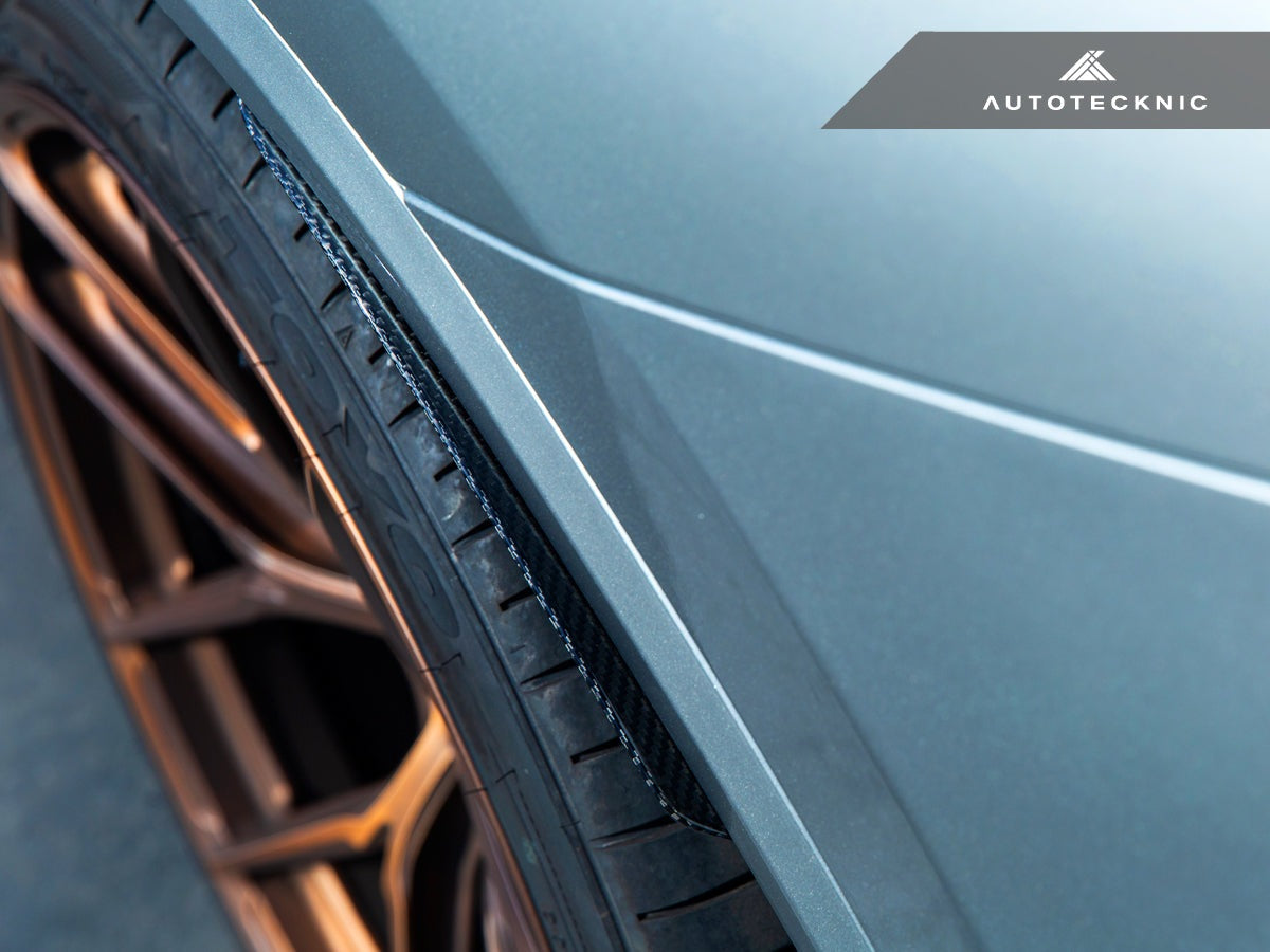 AutoTecknic Carbon Fiber Rear Splash Guards - BMW F97 X3M | G01 X3
