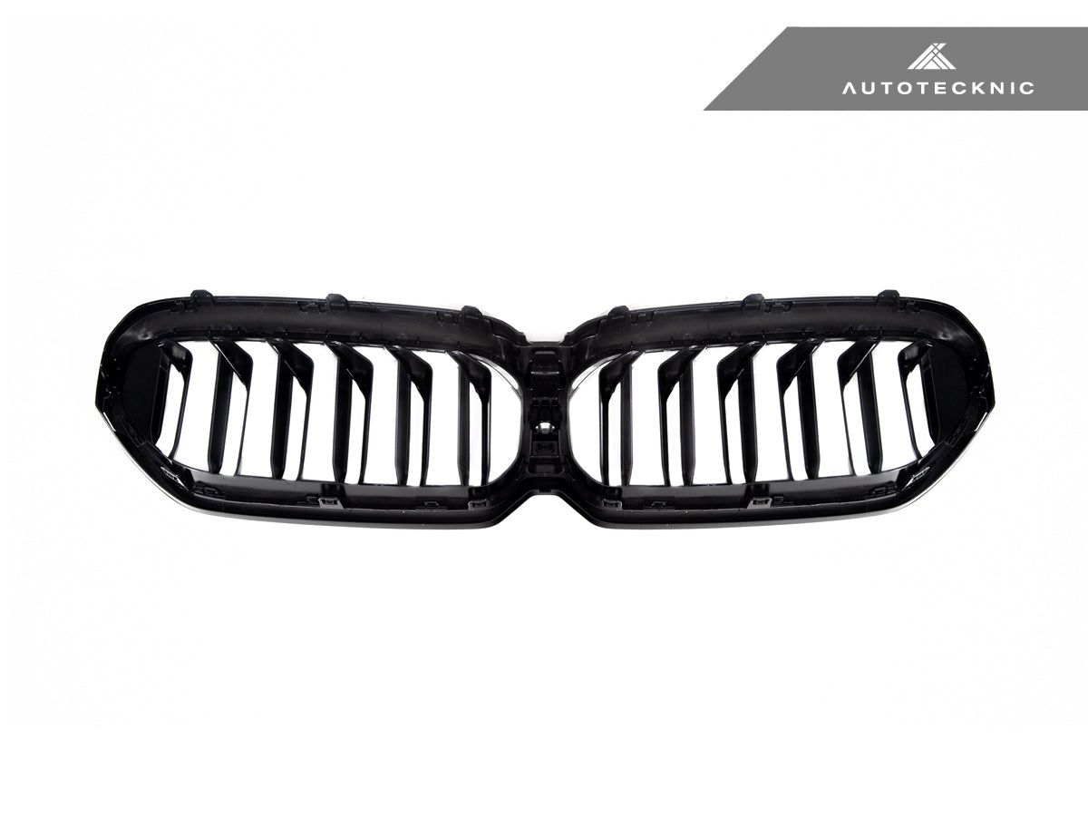 AutoTecknic Gloss Black Front Grille - BMW F90 M5 LCI | G30 5-Series LCI