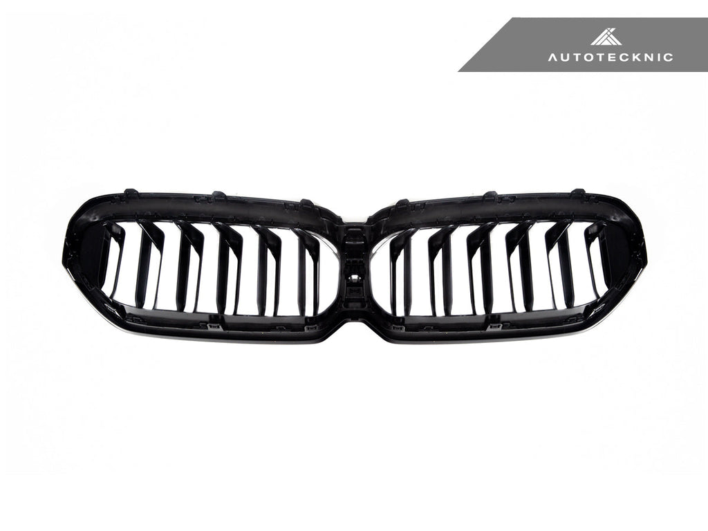 AutoTecknic Gloss Black Front Grille - BMW F90 M5 LCI | G30 5-Series LCI