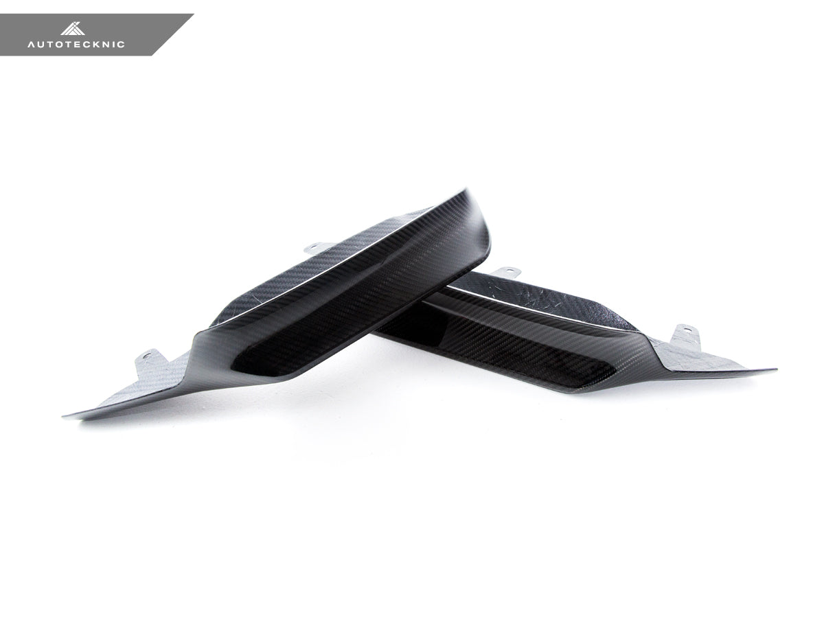 AutoTecknic Dry Carbon Performante Aero Splitter & Center Lip Set - BMW F97 X3M | F98 X4M