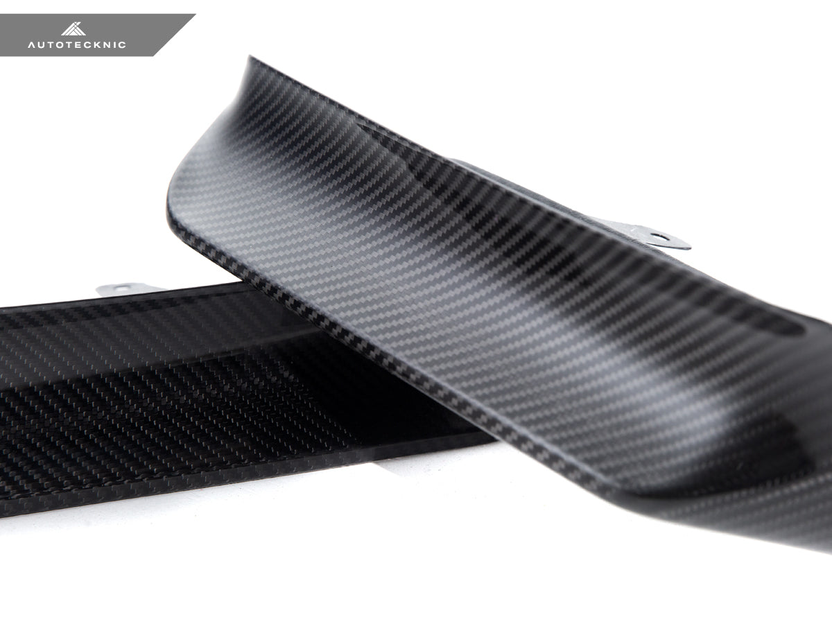 AutoTecknic Dry Carbon Performante Aero Splitter & Center Lip Set - BMW F97 X3M | F98 X4M