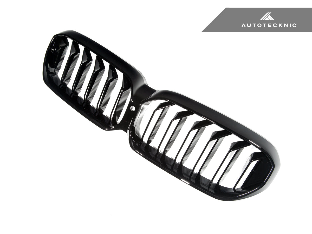 AutoTecknic Gloss Black Front Grille - BMW F90 M5 LCI | G30 5-Series LCI