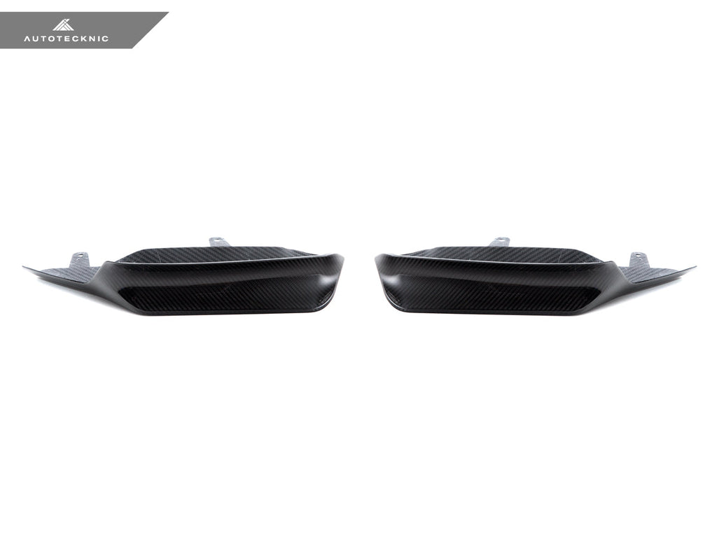 AutoTecknic Dry Carbon Performante Aero Splitter & Center Lip Set - BMW F97 X3M | F98 X4M