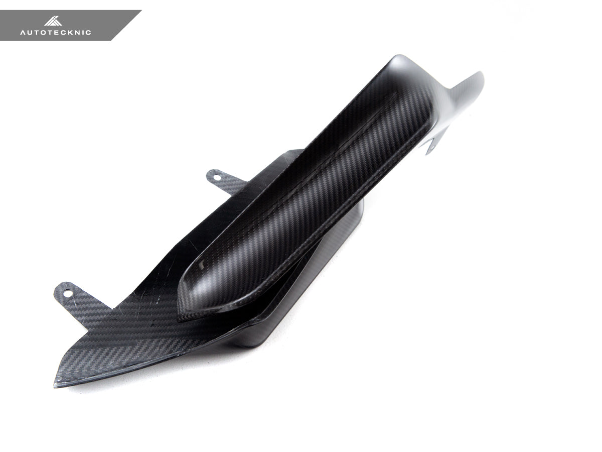 AutoTecknic Dry Carbon Performante Aero Splitter & Center Lip Set - BMW F97 X3M | F98 X4M
