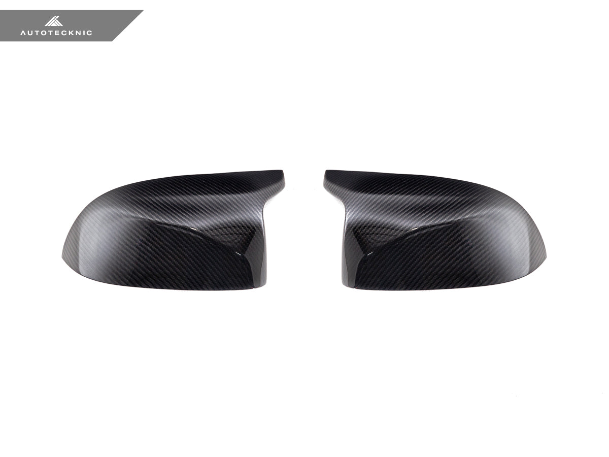 AutoTecknic Replacement Dry Carbon Mirror Covers - BMW G01 X3 M40i LCI | G02 X4 M40i LCI