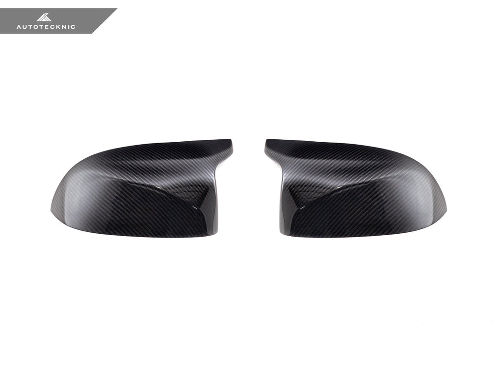 AutoTecknic Replacement Dry Carbon Mirror Covers - BMW G05 X5 M60i | G06 X6 M60i