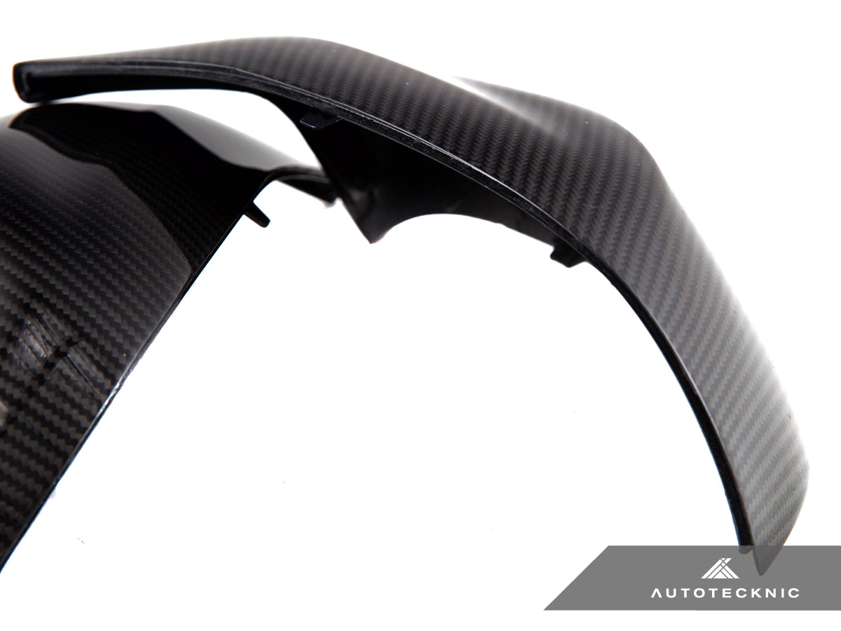 AutoTecknic Replacement Dry Carbon Mirror Covers - BMW G01 X3 M40i LCI | G02 X4 M40i LCI
