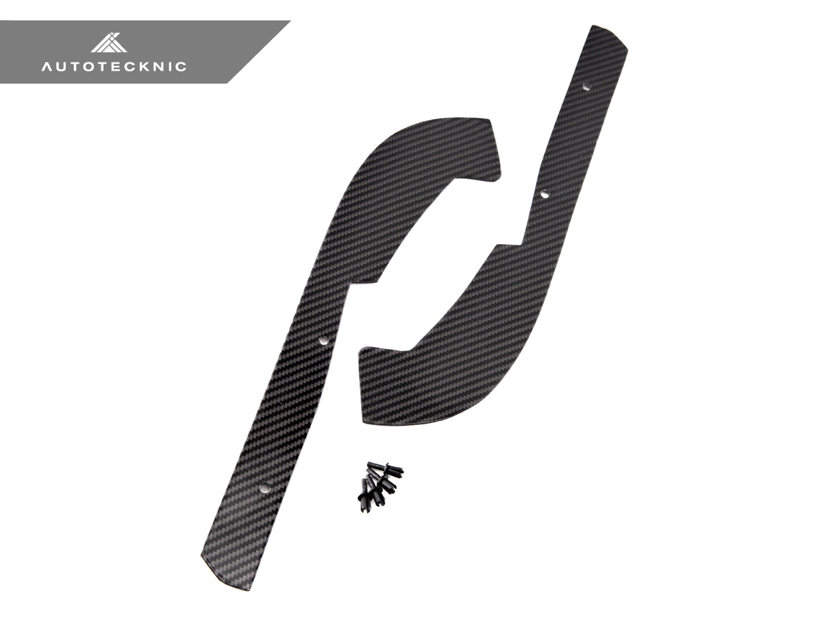 AutoTecknic Carbon Fiber Front Splash Guards - BMW F10 M5