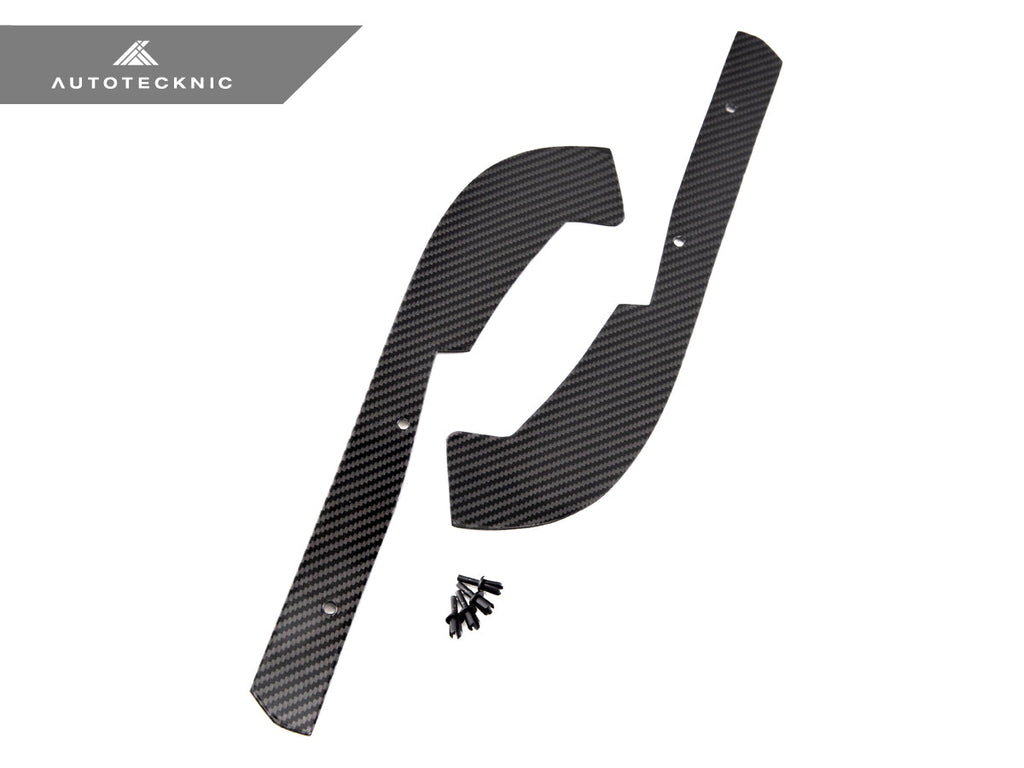 AutoTecknic Carbon Fiber Front Splash Guards - BMW F10 M5