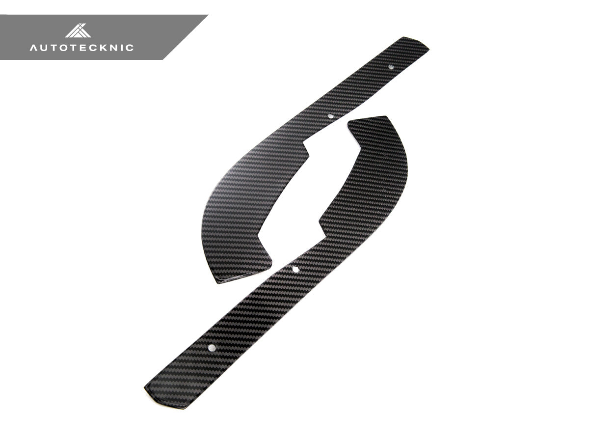 AutoTecknic Carbon Fiber Front Splash Guards - BMW F10 M5