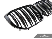 Load image into Gallery viewer, AutoTecknic Dual-Slats Gloss Black Front Grille - BMW G05 X5 Pre-LCI
