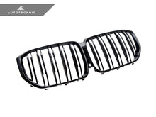 Load image into Gallery viewer, AutoTecknic Dual-Slats Gloss Black Front Grille - BMW G05 X5 Pre-LCI