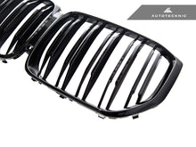 Load image into Gallery viewer, AutoTecknic Dual-Slats Gloss Black Front Grille - BMW G05 X5 Pre-LCI