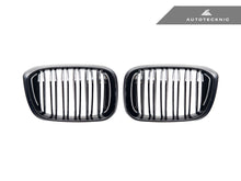 Load image into Gallery viewer, AutoTecknic Dual-Slats Gloss Black Front Grille Set - BMW G01 X3 | G02 X4 Pre-LCI