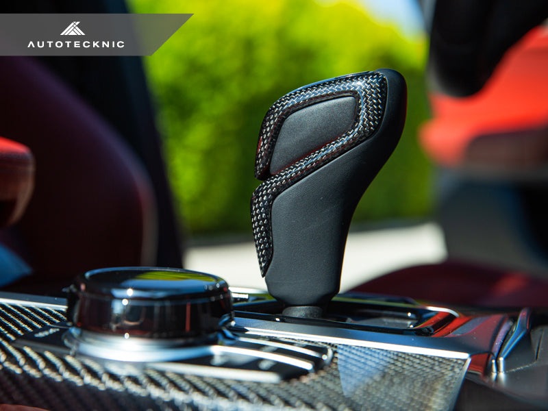 AutoTecknic Carbon Fiber Gear Selector Side Covers - BMW F97 X3M | F98 X4M