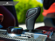 Load image into Gallery viewer, AutoTecknic Carbon Fiber Gear Selector Side Covers - BMW F90 M5