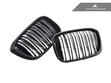 Load image into Gallery viewer, AutoTecknic Dual-Slats Gloss Black Front Grille Set - BMW G01 X3 | G02 X4 Pre-LCI