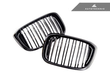 Load image into Gallery viewer, AutoTecknic Dual-Slats Gloss Black Front Grille Set - BMW G01 X3 | G02 X4 Pre-LCI