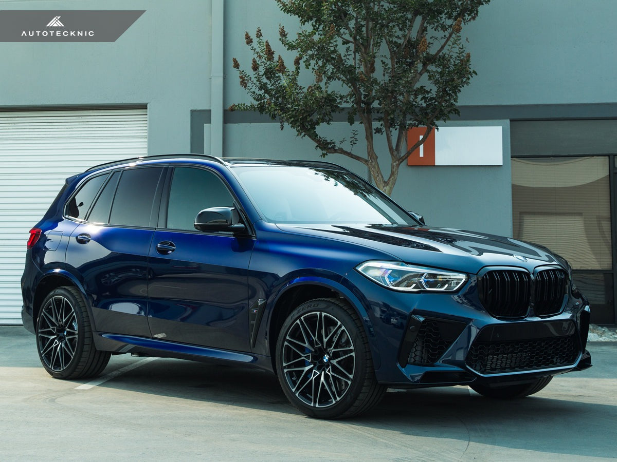 AutoTecknic Dry Carbon Fiber Side Vent Set - BMW F95 X5M Pre-LCI