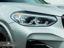 Load image into Gallery viewer, AutoTecknic Carbon Fiber Headlight Trim Set - G01 X3 | G02 X4