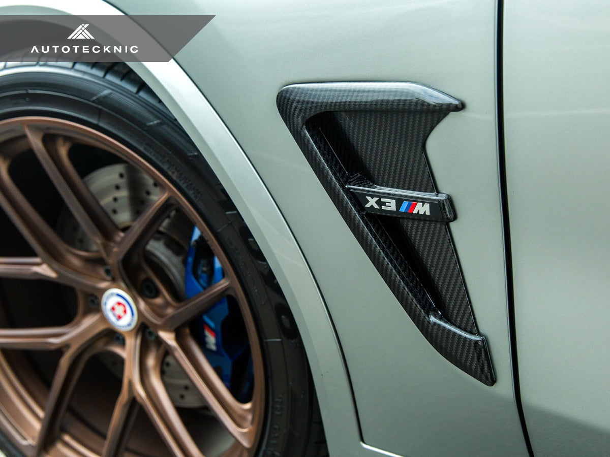 AutoTecknic Dry Carbon Fiber Fender Trim Set - BMW F97 X3M | F98 X4M | G01 X3 | G02 X4