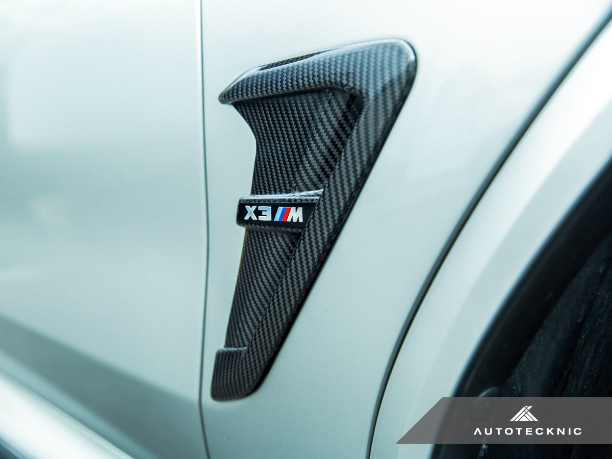 AutoTecknic Dry Carbon Fiber Fender Trim Set - BMW F97 X3M | F98 X4M | G01 X3 | G02 X4