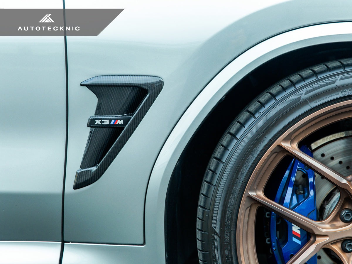 AutoTecknic Dry Carbon Fiber Fender Trim Set - BMW F97 X3M | F98 X4M | G01 X3 | G02 X4