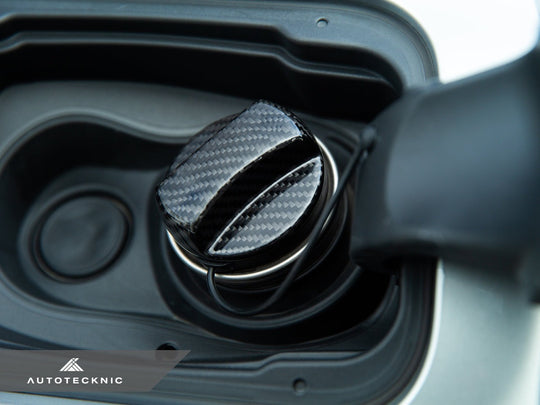 AutoTecknic Dry Carbon Competition Fuel Cap Cover - BMW F22 2-Series