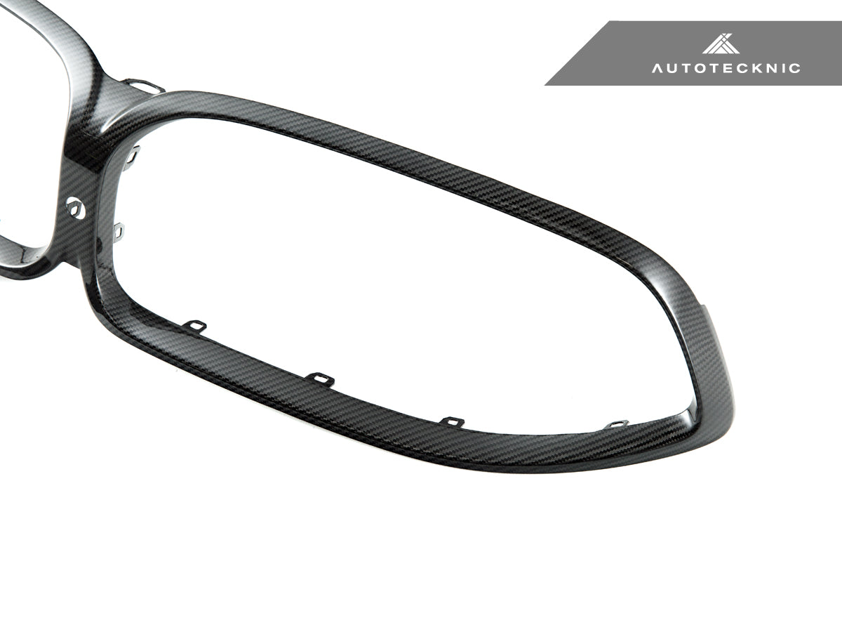 AutoTecknic Replacement Dry Carbon Grille Surround - BMW F9X M8