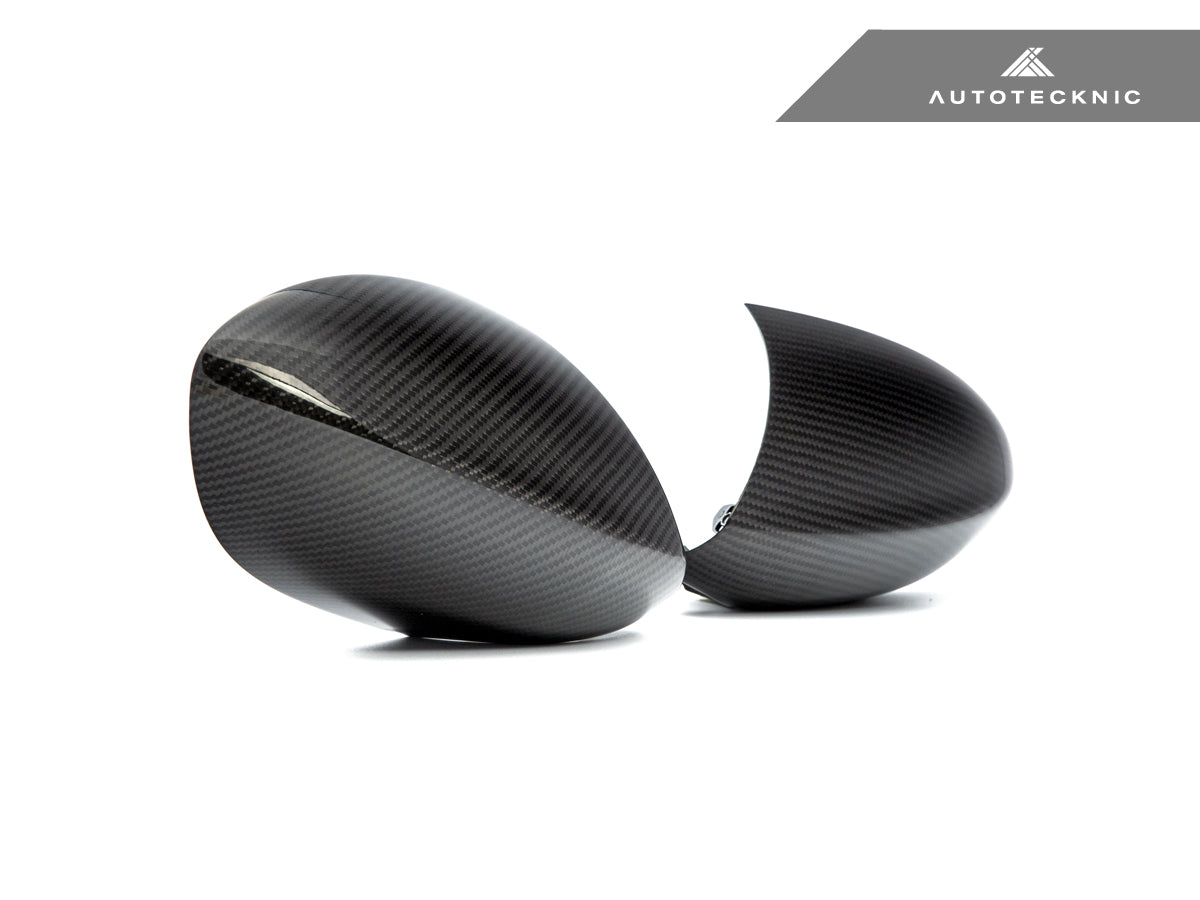 AutoTecknic Replacement Version II Dry Carbon Mirror Covers - BMW E9X M3 | E82 1M