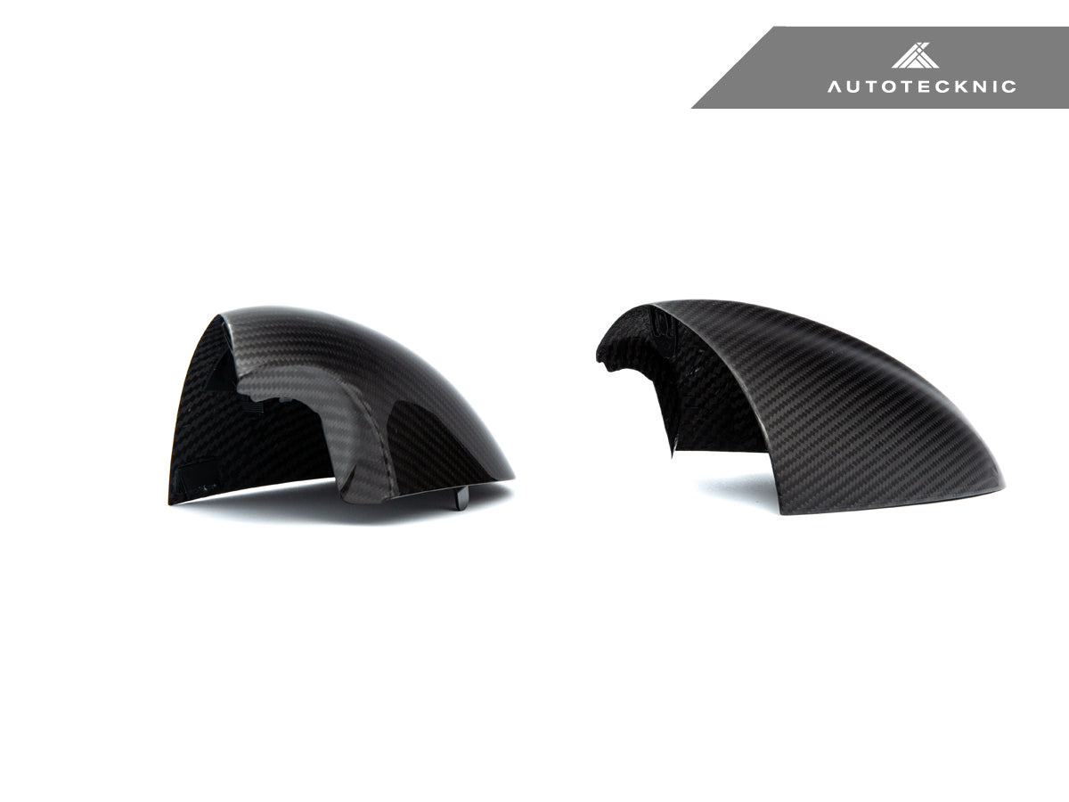 AutoTecknic Replacement Version II Dry Carbon Mirror Covers - BMW E9X M3 | E82 1M