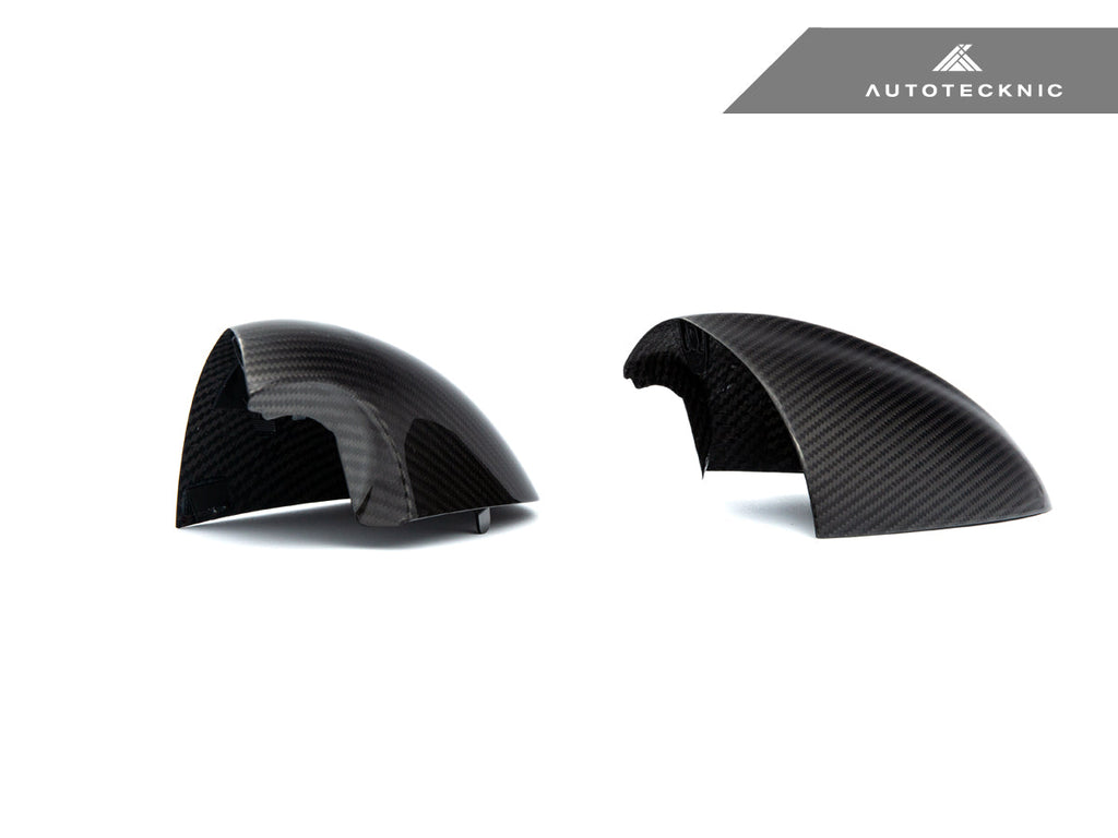 AutoTecknic Replacement Version II Dry Carbon Mirror Covers - BMW E9X M3 | E82 1M