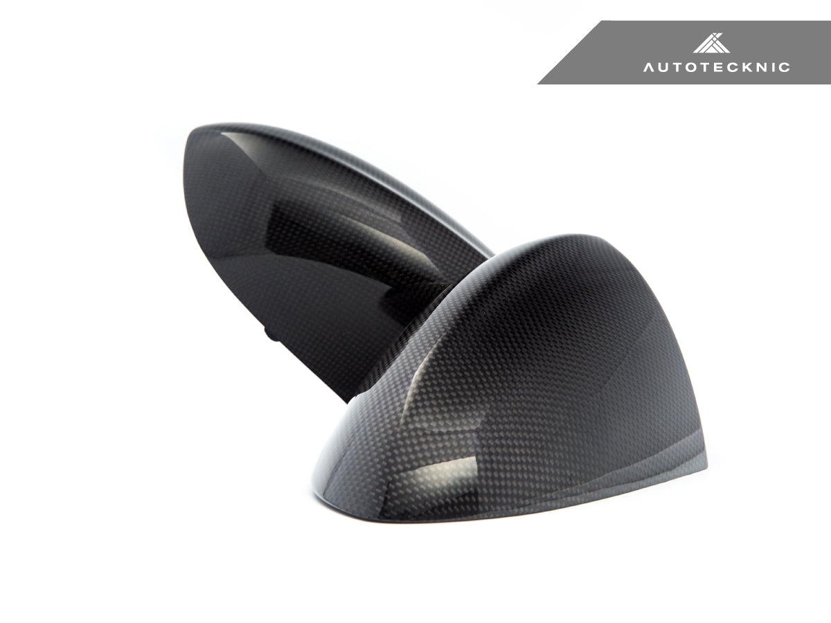 AutoTecknic Replacement Version II Dry Carbon Mirror Covers - BMW E9X M3 | E82 1M