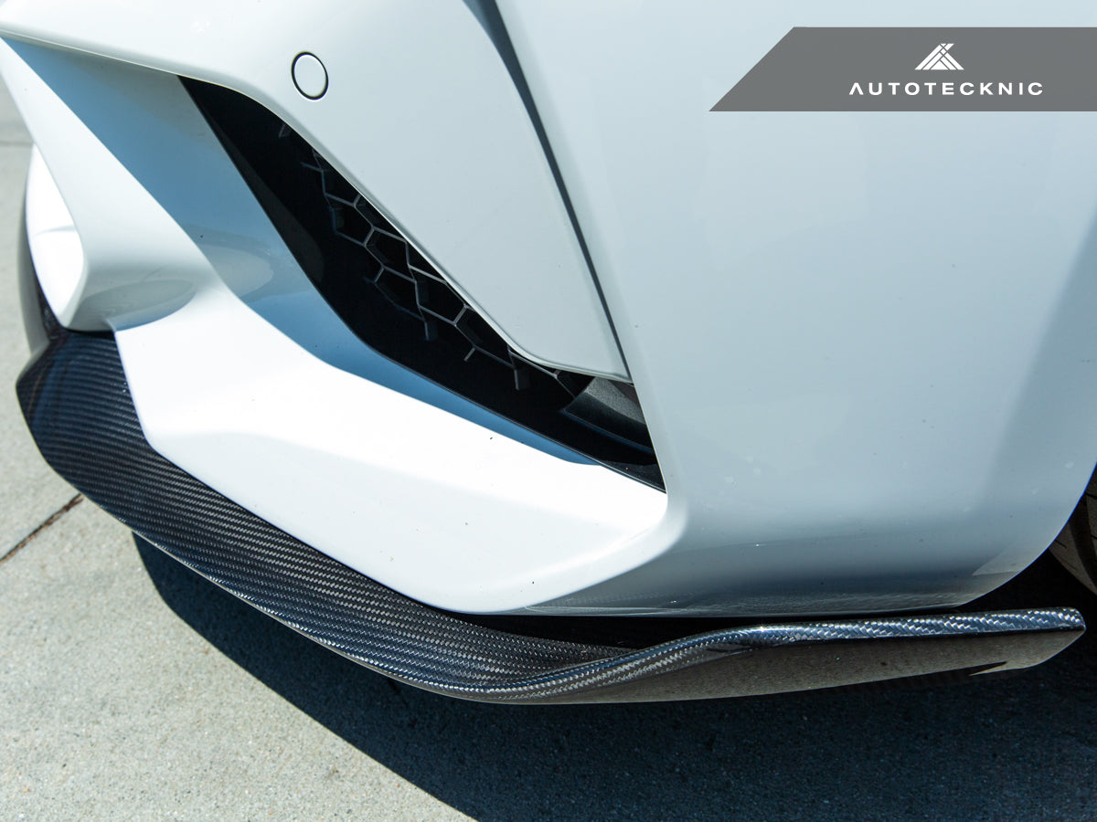 AutoTecknic Dry Carbon Competition Front Aero Lip - BMW F87 M2 Competition