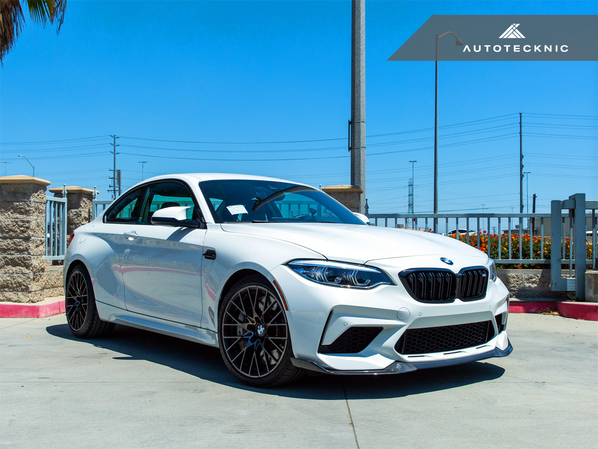 AutoTecknic Dry Carbon Competition Front Aero Lip - BMW F87 M2 Competition