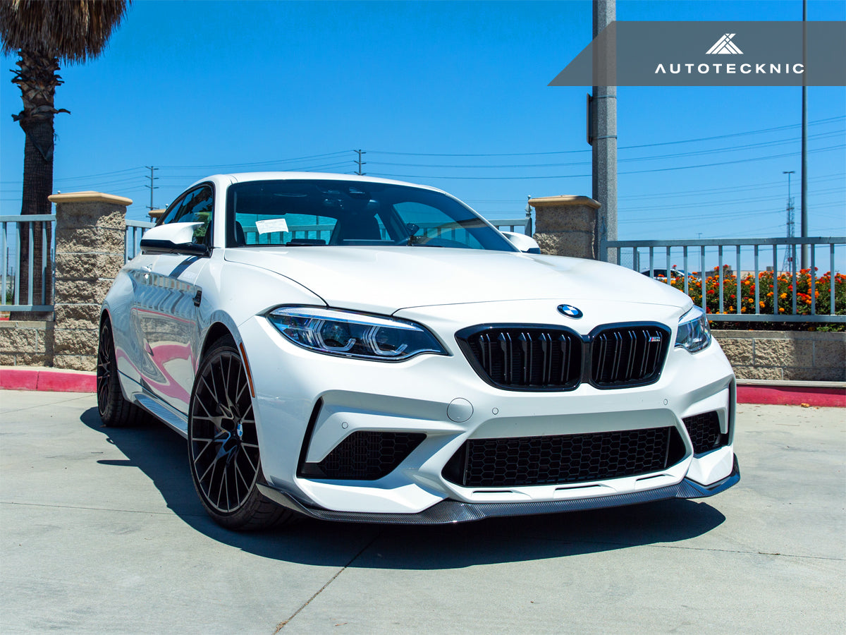 AutoTecknic Dry Carbon Competition Front Aero Lip - BMW F87 M2 Competition