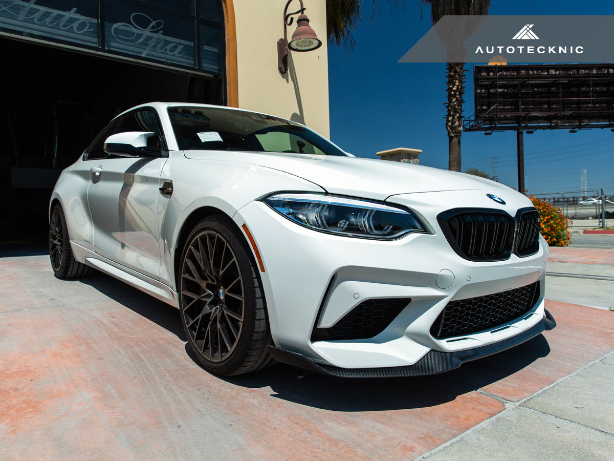 AutoTecknic Dry Carbon Competition Front Aero Lip - BMW F87 M2 Competition