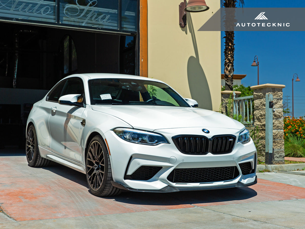 AutoTecknic Dry Carbon Competition Front Aero Lip - BMW F87 M2 Competition