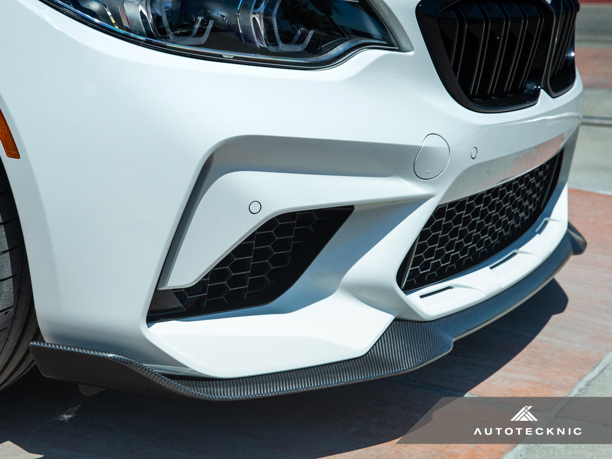 AutoTecknic Dry Carbon Competition Front Aero Lip - BMW F87 M2 Competition