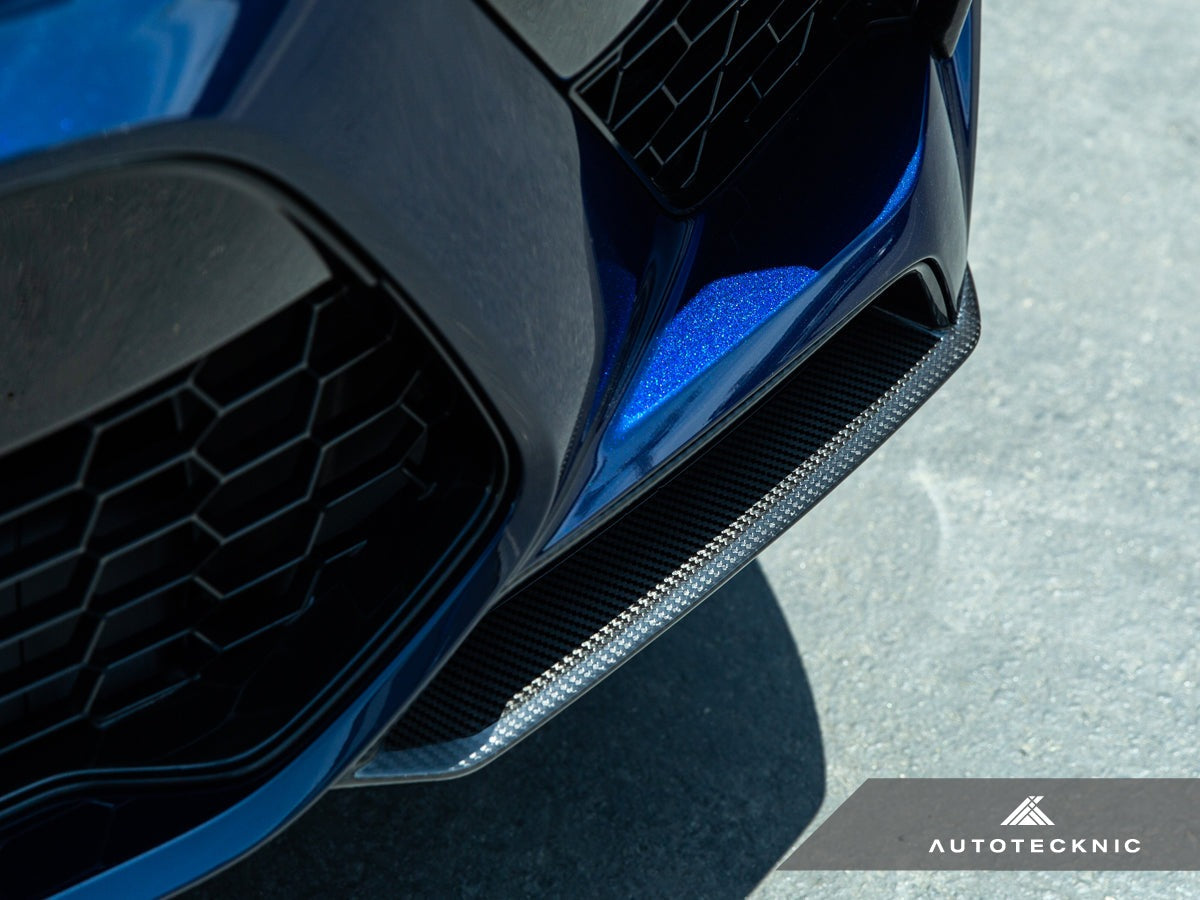 AutoTecknic Performance Dry Carbon Splitter Set - BMW F95 X5M