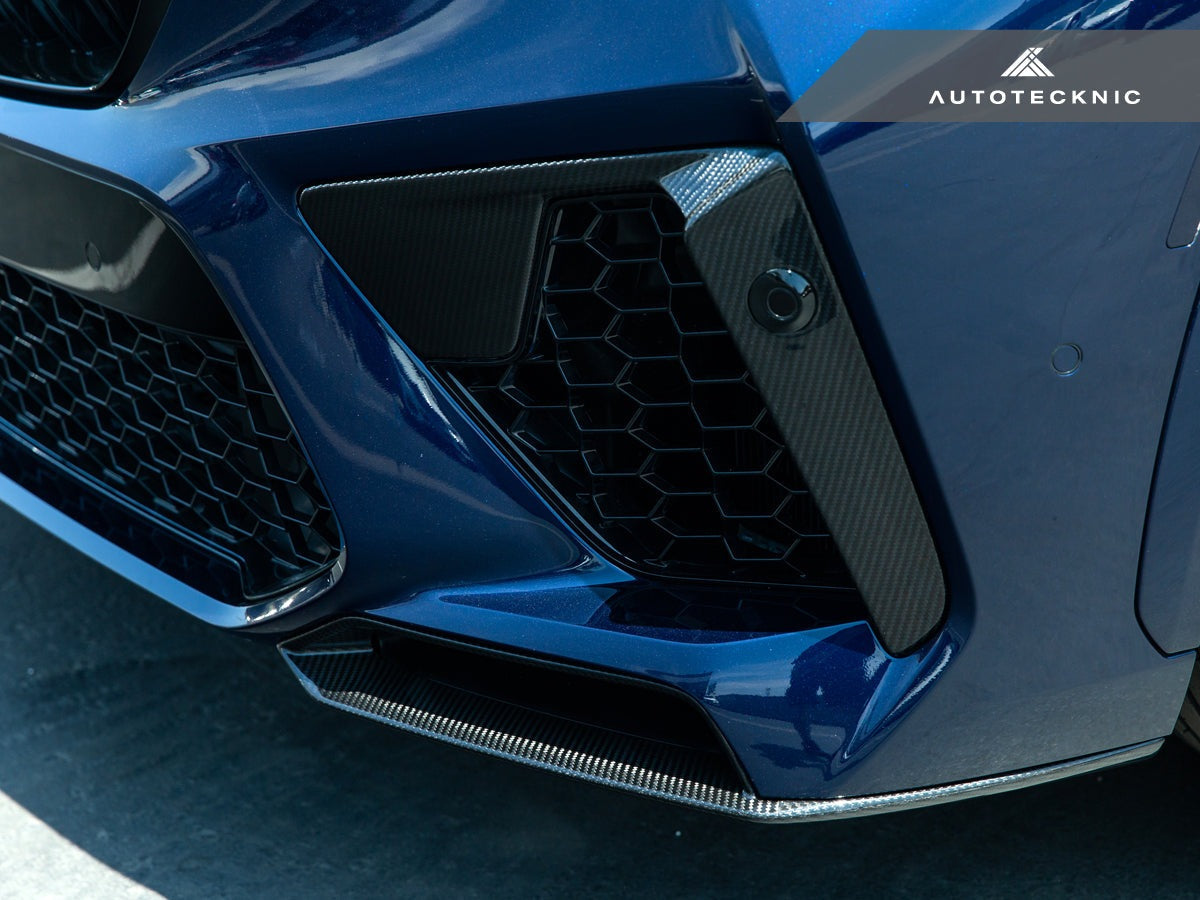 AutoTecknic Performance Dry Carbon Bumper Trim Set - BMW F95 X5M