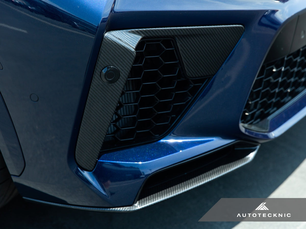 AutoTecknic Performance Dry Carbon Bumper Trim Set - BMW F95 X5M