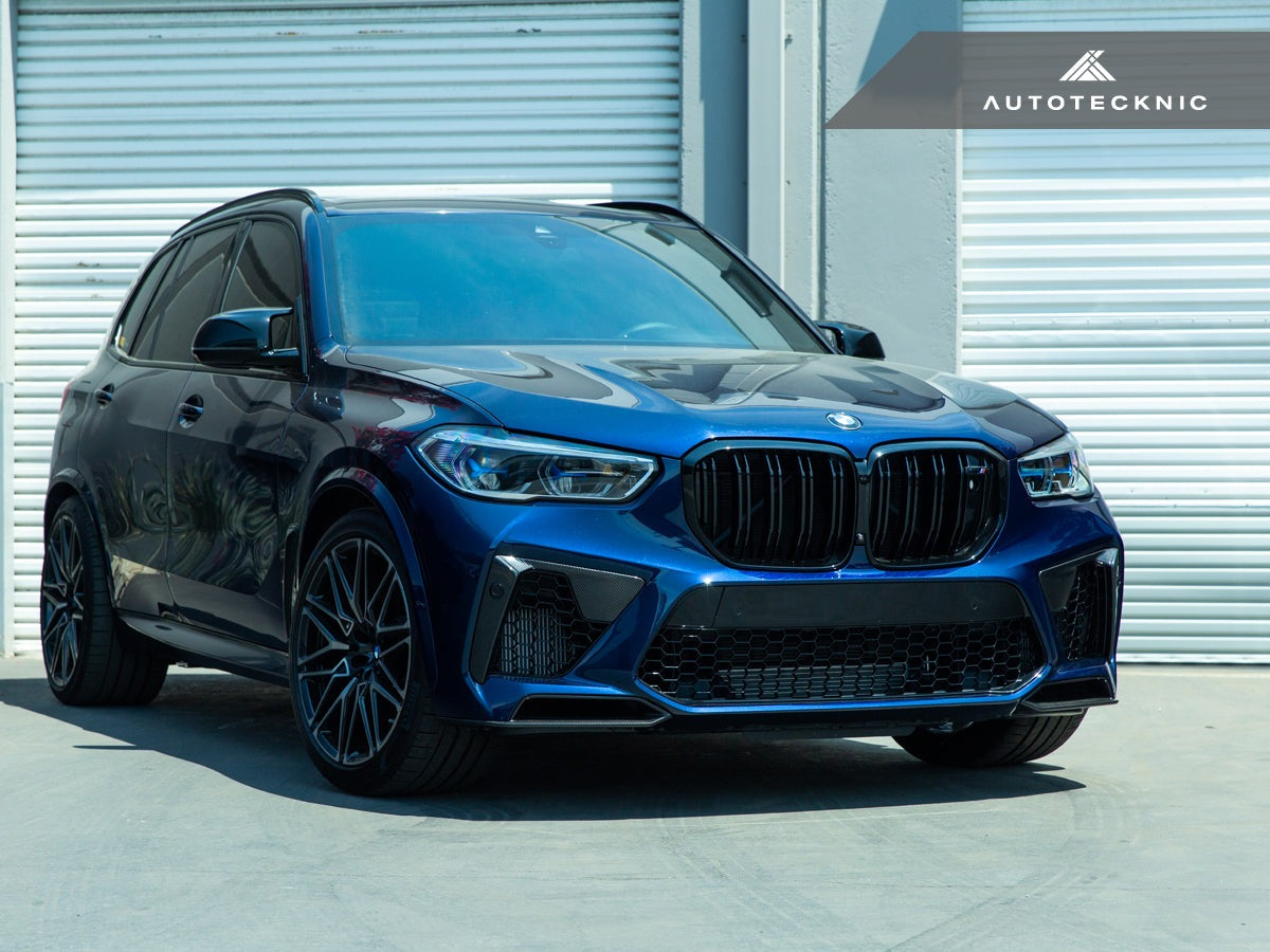 AutoTecknic Performance Dry Carbon Bumper Trim Set - BMW F95 X5M
