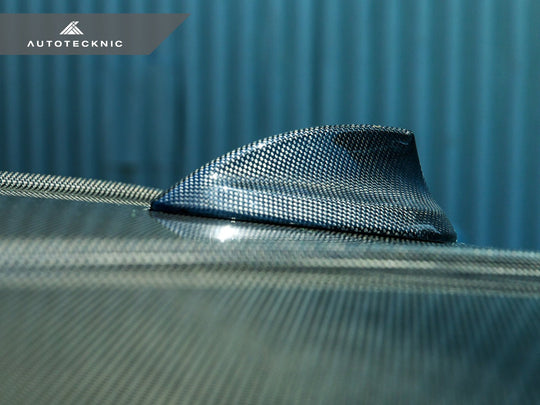 AutoTecknic Dry Carbon Roof Antenna Cover - BMW G82 M4 Pre-LCI