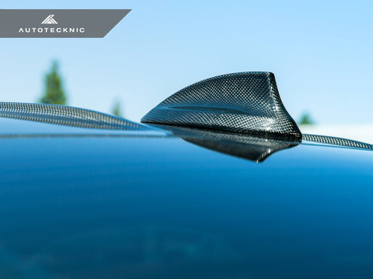 AutoTecknic Dry Carbon Roof Antenna Cover - BMW G80 M3 Pre-LCI